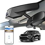 Mangoal 4K Dash Cam Custom fit for Chevy 5th Gen Blazer 2019-2025(Model B), Model A & Model B Have Same Models Years but Vehicle Sensor Cover are Different, WiFi & App, 64GB Card