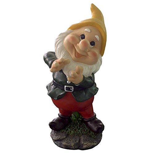 Verdelook - Estatua de jardín Nano de poliresina Robusto y Duradero en el Tiempo.