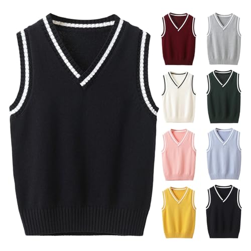 Sweater for Boys,Boys Sweater Vest Unisex Cable...