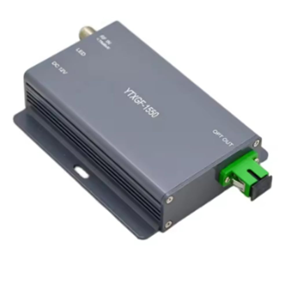 1550 Nm FTTH CATV Mini Transmisor de Fibra de Vidrio SC/Conector Potencia de Salida Óptica 10 MW Enchufe UE