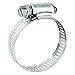 Hose Clamp, 1 to 3 in, SAE 40, SS, PK10