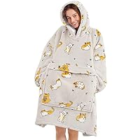 Narecte Cozy Oversized Blanket Hoodie Wearable Blanket Adults Soft Hooded Blanket Hoodie Birthday Gifts for Women Christmas, 2#cat
