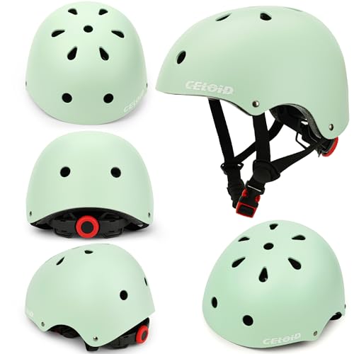 image for CELOID Kids Bike Helmet,Toddler Skateboard Helmets for Ages 5-8-9 Year