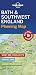 Lonely Planet Bath & Southwest England Planning Map