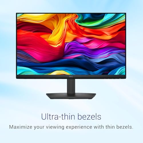 Image of Dell 24 inch FHD Monitor, 144Hz Refresh Rate, IPS LCD Display, AMD FreeSync, Tilt|Height|Swivel Adjustable Stand, HDMI, 1ms Response Time, Anti-Glare, Eye Comfort, VESA, for Home Office & Gaming
