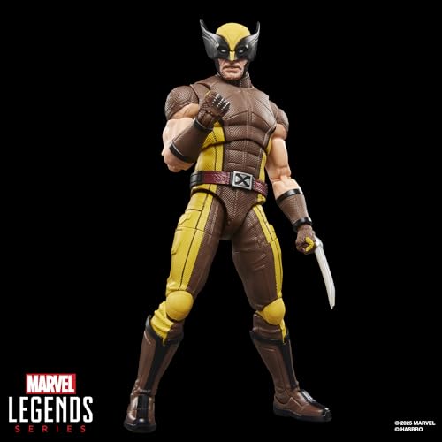 Marvel Legends Series Wolverine (Brown Suit), Marvel Studios' Deadpool & Wolverine Movie Collectible 6-Inch Action Figure Gift - Image 4
