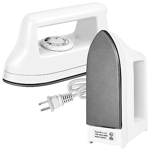 Mini Crafts Iron Handy Heat Press Machine Kit Portable with PVC Doormat for Heat Transfer