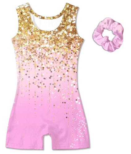 Vogseek Girls' Gymnastics Leotards Size 4-12 with Scrunchie  
Vogseek Kids' Gymnastics Biketards Size 4-12 Featuring Scrunchie  
Vogseek Gymnastics Leotards for Girls Size 4-12 with Scrunchie