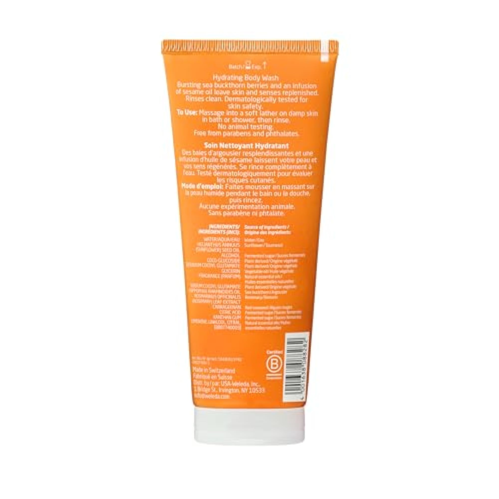 Body Wash, Sea Buckthorn, 6.8-Ounce