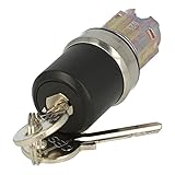 3SU1050-5BF01-0AA0 | SIEMENS CES Key-OP. SWTCH, 22MM, RND, Metal, Shiny, Lock NO. SSG10, with 2 Keys, 2 SWTCH POS. O-I