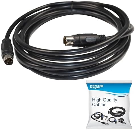 HQRP 9-pin Male to 9-pin Male (M/M) Audio Input Cable for Bose 302580-1001 Replacement fits Lifestyle 135 235 48 T10 V20 ; CineMate 130 ; SoundTouch 130 Plus HQRP Coaster