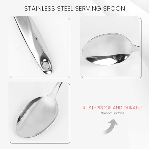 Haksen HPOP2782 Serving Spoons Stainless Steel thumb #2