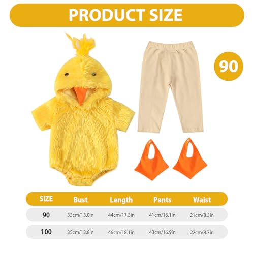 Barboteuse à capuche et pantalon de Pâques pour bébé, cadeau de naissance - 3