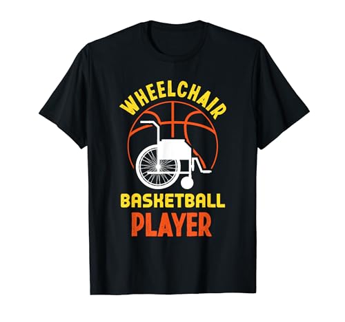 Jugador De Baloncesto En Silla De Ruedas Sillas De Ruedas Camiseta
