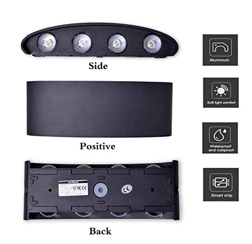 Lampada da Parete Interno ed esterno a LED da 8W