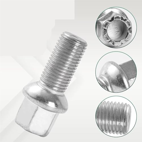 Perno de rueda para Tiguan 2016 M14 de 28 mm tornillo WHT002437 4