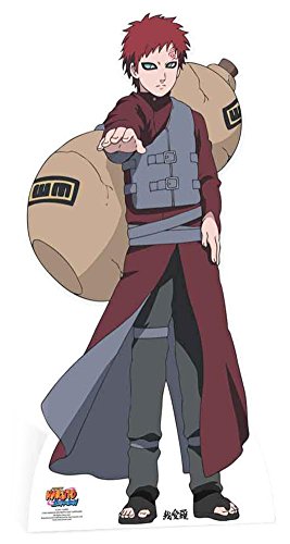 Naruto - Gaara Lifesize Standup Cardboard Cutouts 64 x 31in - //coolthings.us