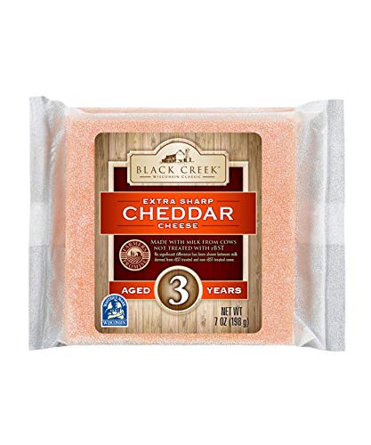 Black Creek 3 Year Aged Cheddar Cheese, 7 oz. (4 pack)