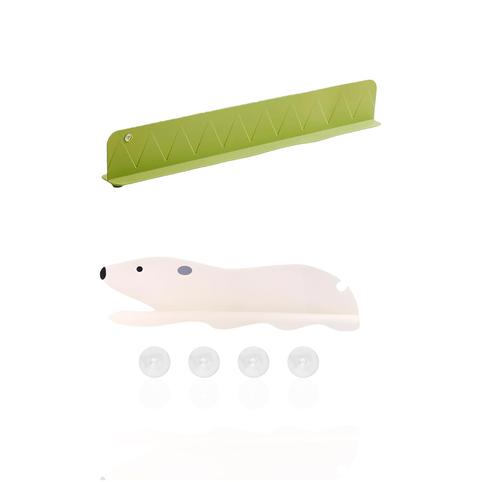 Sink Splash Guard in Kitchen, Sink Water Splash Guard, Splash Guard Kitchen Sink with Water Splash Guard for Kitchen Sink Baffle White(47 * 11 * 6.5)