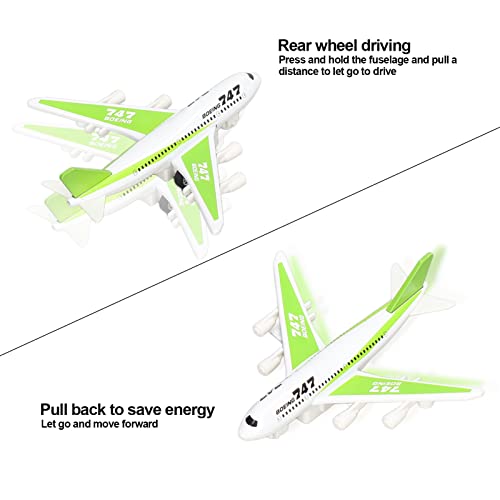 VGEBY Modelli di Aeroplani in Lega, 2 Pezzi 1:60