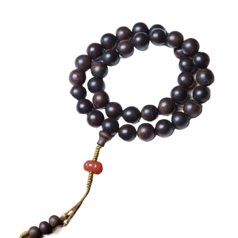 Perles de prière bouddhistes en bois d'agar pour votre méditation de yoga