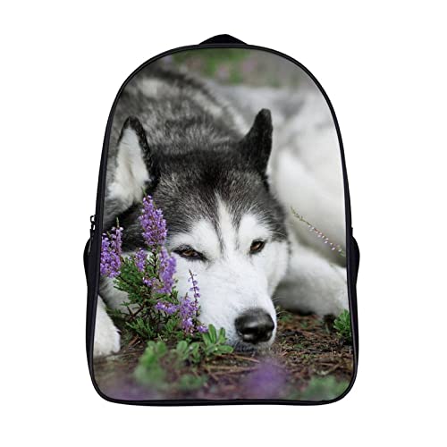 Sac à dos cool Husky 3D pour ne plus abîmer les cahiers d'école