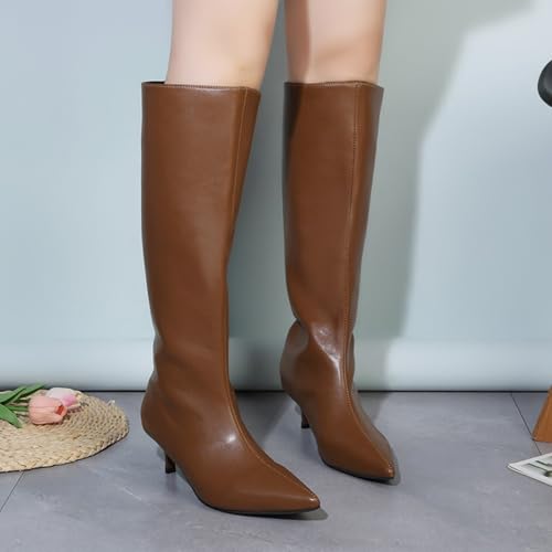 Bottes hautes mollet large : la solution bout pointu sans compression - 4