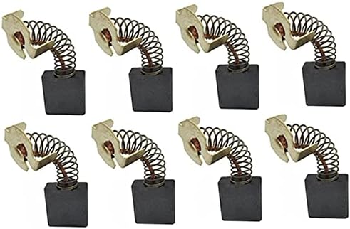 999044 - Cepillo de carbono para Hitachi P12RA, M12V, C10RA2, CC12Y, G18SE2, G23SC2 pieza de repuesto (4 pares, 1 paquete)