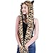 Tiger Anime Faux Animal Hood, Mittens,Gloves, Scarf, Paws Ears, Furry Hoodie