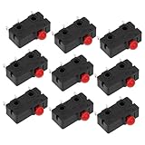 SHINEOFI 10 pièces Lot de Micro-interrupteurs Fin de Course Action Rapide pour Électrom...