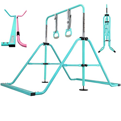Pregymnastic Updated Folding Gymnastics Kip Bar With Sturdier Base, Easy To Assemble And Dis-Assemble #TOP30