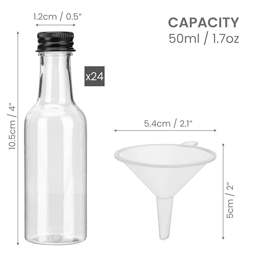Likörflaschen Belle Vous 24er Pack für Shots und Verkostungen