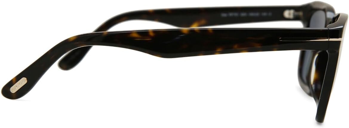 Tom Ford - FT0751 Dark Havana Square Men Sunglasses - 50mm