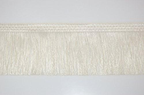 MNJ Trimmings - Passamaneria spessa con frange, 2 m, bordatura con