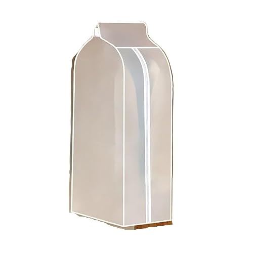 Clothes Rail Cover Clothing Dust Cover Transparent Dress Clothe Garment Hanging Organizer Dustproof Clothes Wardrobe Storage(50x30x90cm)