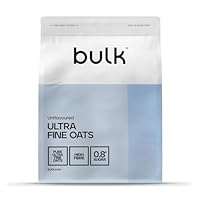 Bulk Fein Gemahlene Haferflocken, Oats, 1 kg, 20 Portionen, Verpackung Kann Variieren
