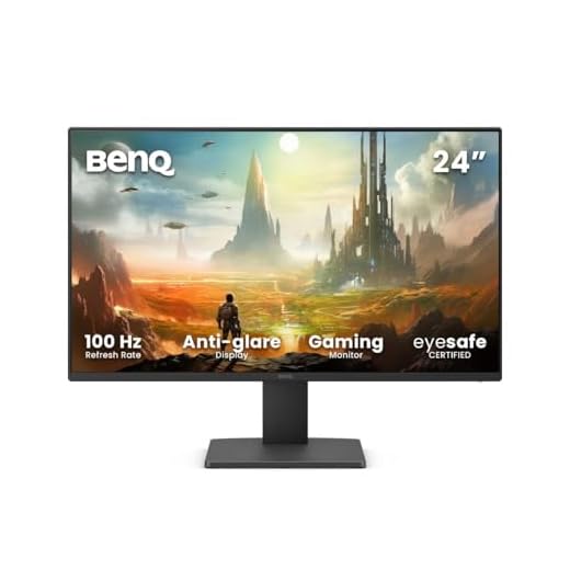 BenQ Moniteur GW2491E 24 Zoll 1080p FHD, 100 Hz, IPS, Eye-Care, HDMI, DisplayPort, Bordure Ultra Fine, Certifié TUV, Flicker-Free, Low Blue Light Plus, Eye-CareU