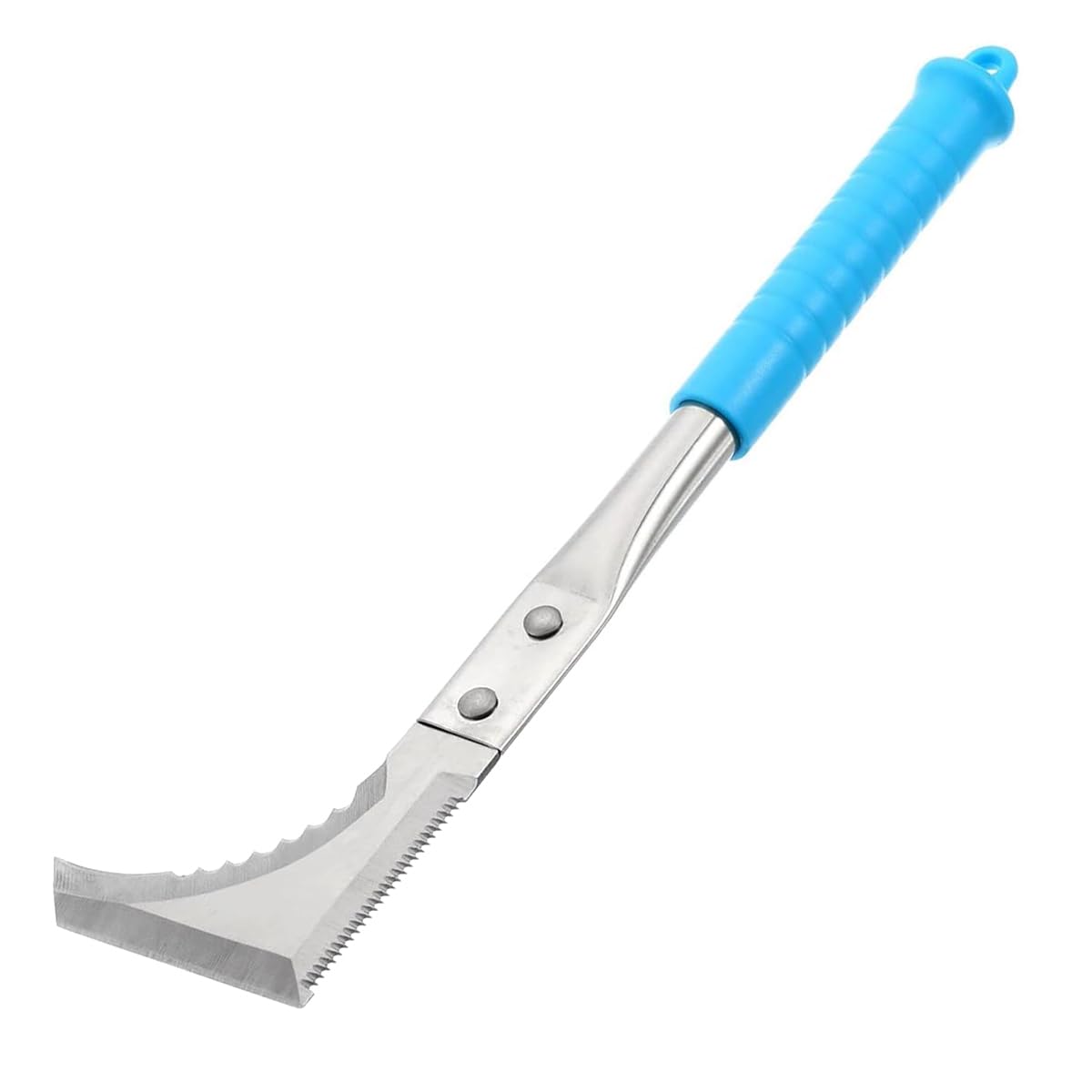 Kosoyo - Herramienta manual de acero inoxidable para deshierbar grietas, herramienta de jardinería de acero inoxidable, 29 cm