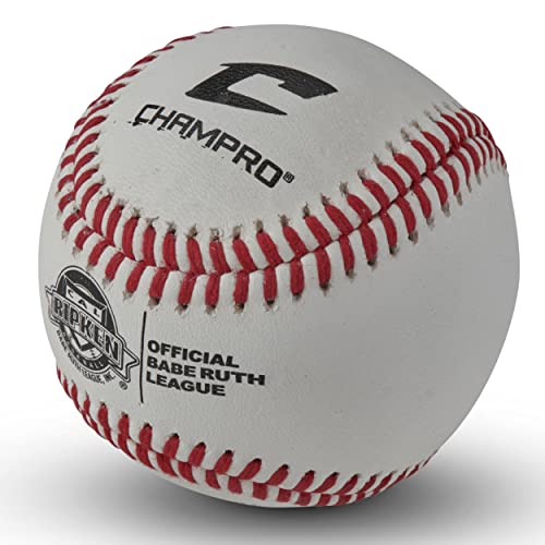 Champro Cal Ripken Baseballs With Full Grain Leather Cover, 12 Pack #TOP2