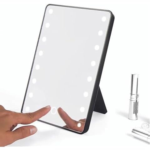 Miroir de maquillage RESAES avec LED Cover