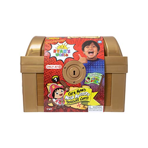 Coffre au trésor mystère Ryan's World BK00755 pour occuper et amuser les enfants