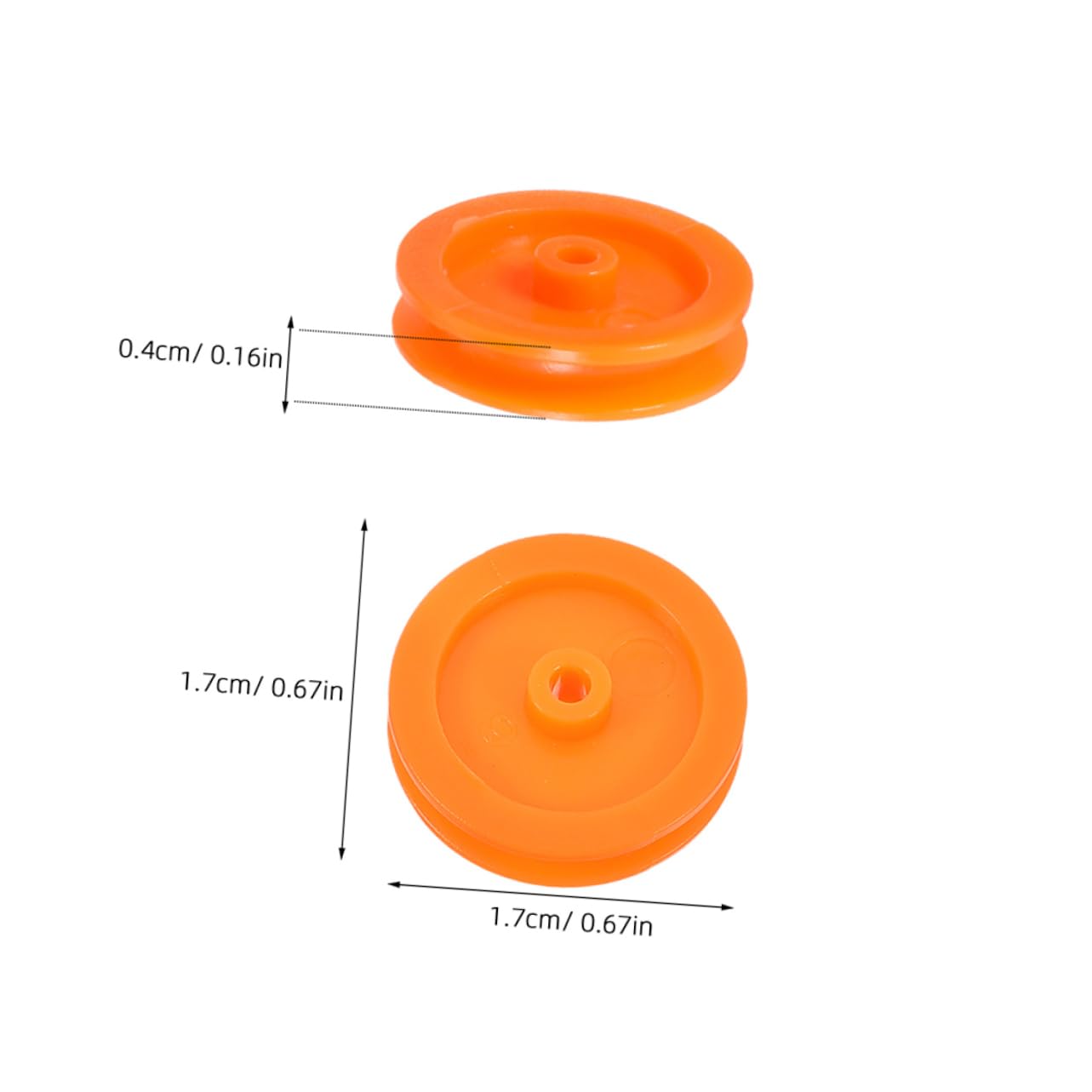Alipis Plastic Pulley for Diy Projects 50pcs Wheel Toy Efficient Performance and Enhanced Stability