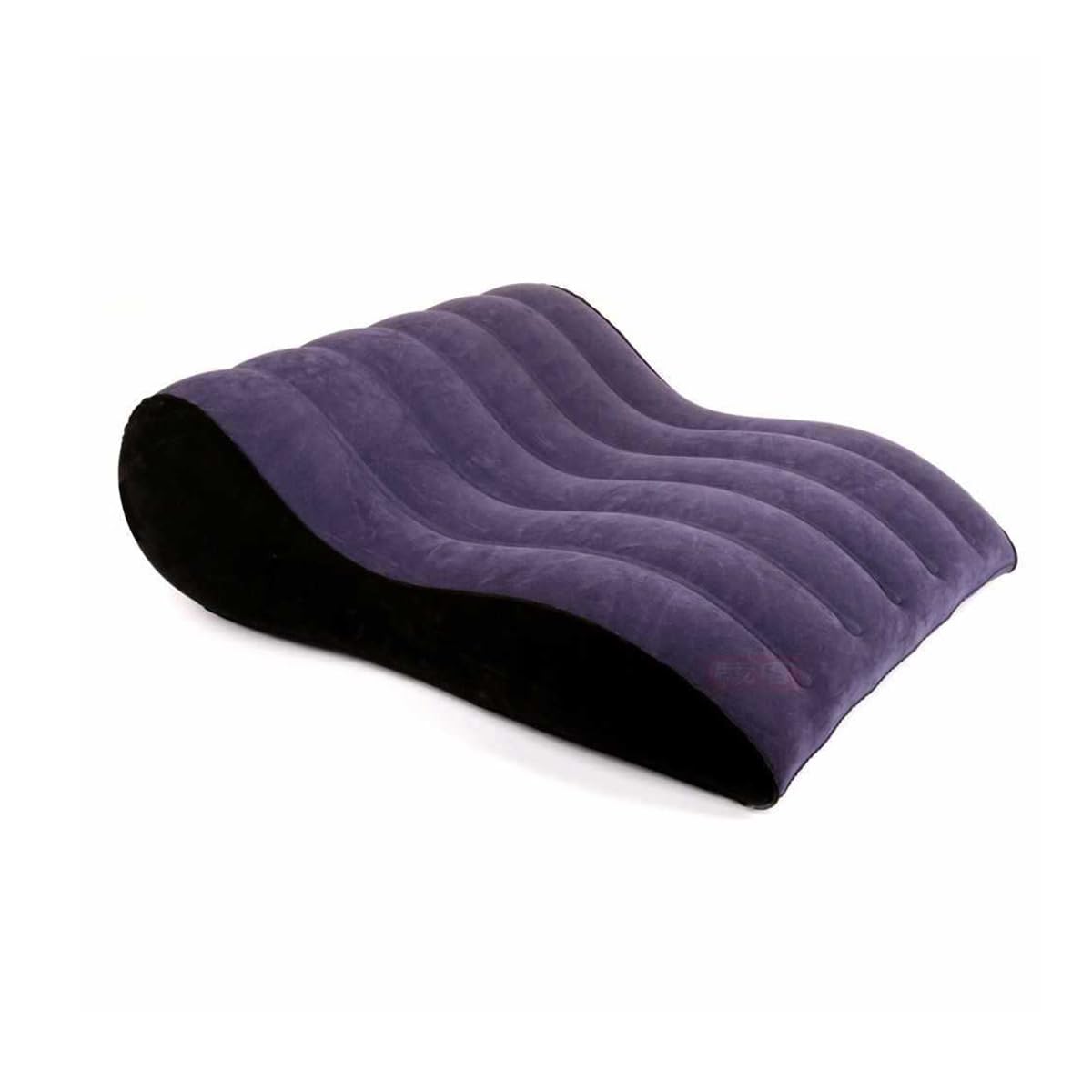 Almohada de posición de Juguetes sexuales, Almohada Triangular Inflable para Sexo, Muebles Divertidos con rampa Sexual, Almohadilla de Amor Plegable, para Mujeres, Hombres y Parejas,B