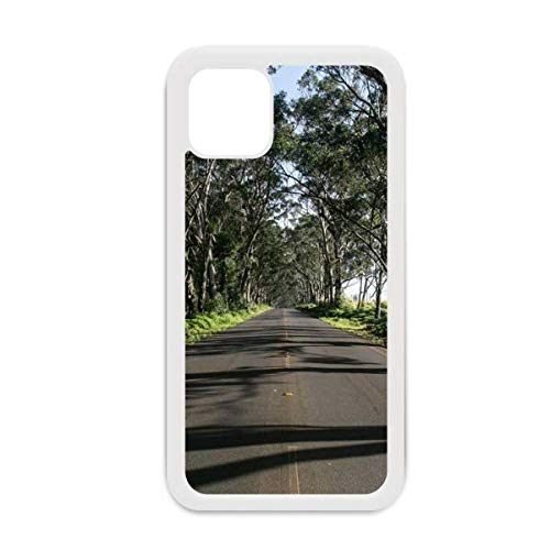 Coque iPhone 12 Pro Max forêt verte coque de protection blanche motif nature