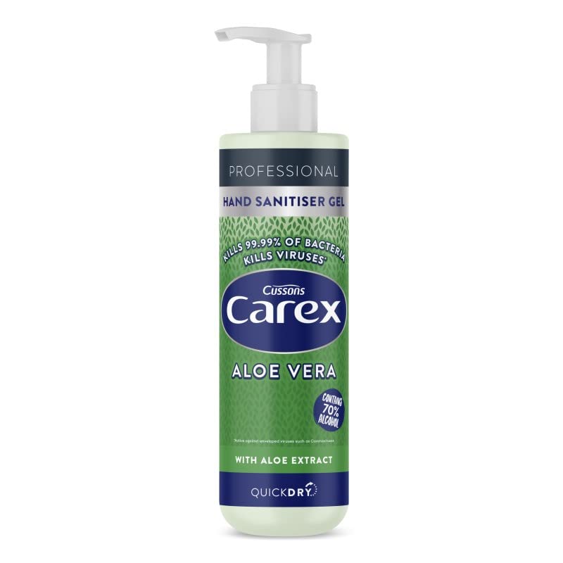 CAREXANTI-BAC PROF HAND GEL - ALOE VERA PUMP (P)
