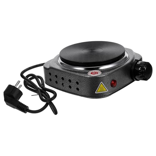 ULTECHNOVO Cocina Eléctrica Portátil De Un Solo Quemador, De Inducción, Para Uso En Casa, Oficina, Hotel Y Exteriores, Color Gris.