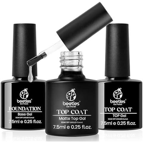 Beetles Gel Nail Polish Matte and Gloss Set Cover