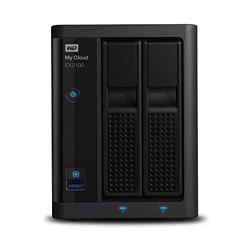 Western Digital 12TB My Cloud EX2100 Expert Series 2-Bay NAS...
