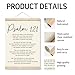 Yxadu Christian Wall Art Decor, Psalm 121 Scripture Wall Art, Religious Inspirational Home Decor for Living Room, Bedroom, Canvas Poster Wood Hanger, Farmhouse Door Decoration, 11.8x15.7 In