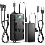 Battery Pack for Reclining Furniture with Charger, 2500mAh Universal Recliner Battery Pack Rechargeable with LED Display for Electric Recliner, Sofa, Couch, Lift Chair, 2-Pin Motion Furniture